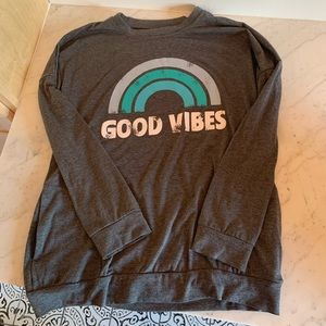 Good Vibes Sweatshirt Small